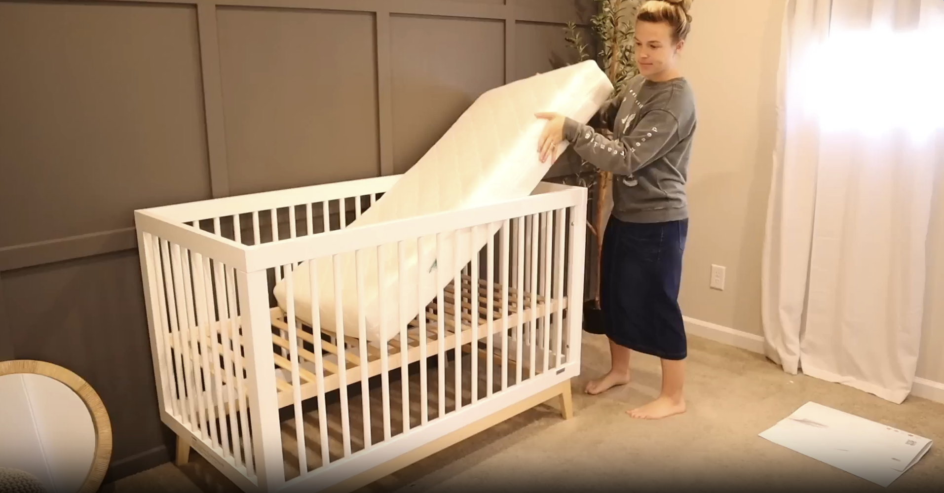 Extreme nursery makeover! 😍