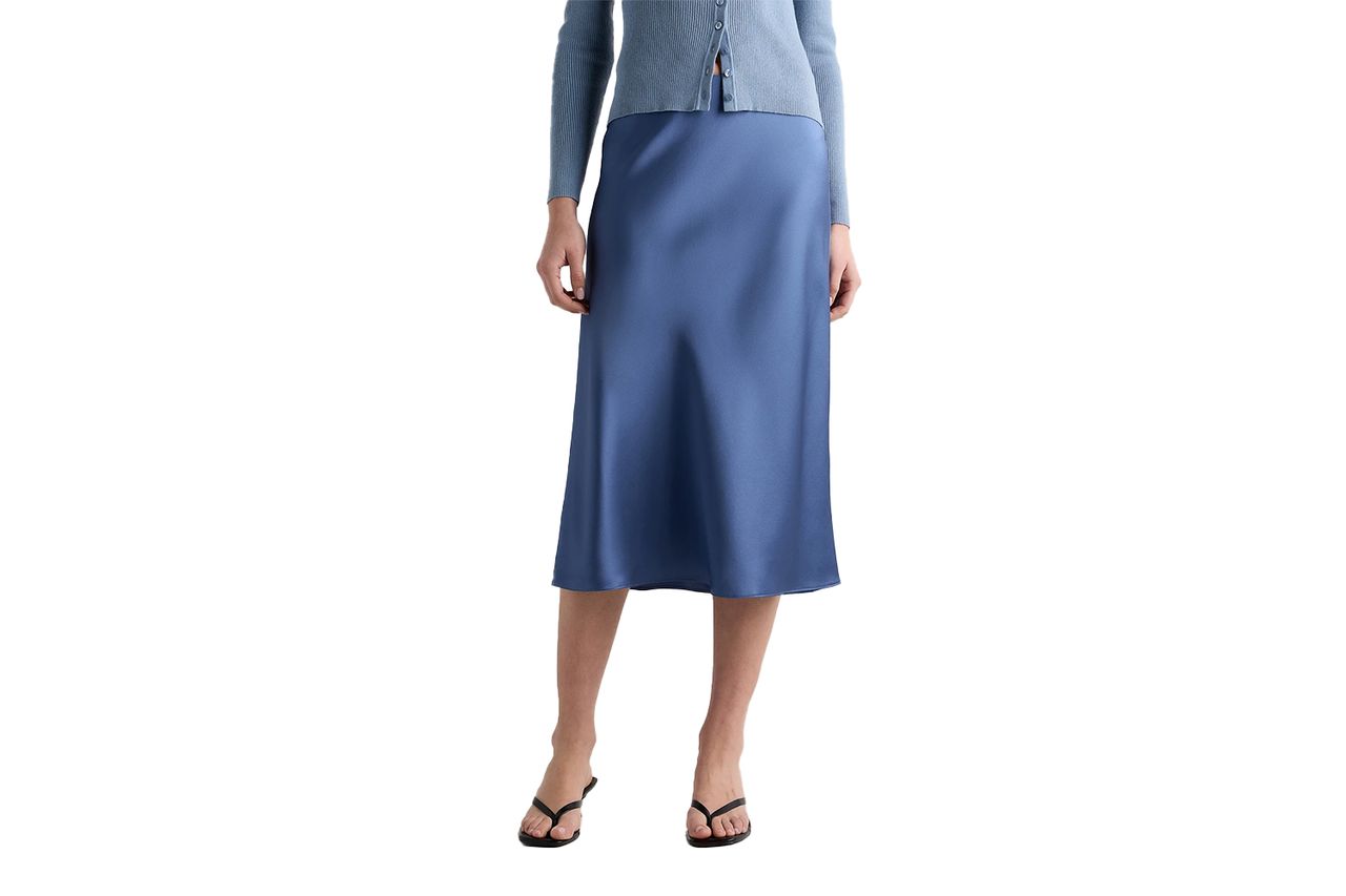 100% Washable Silk Skirt