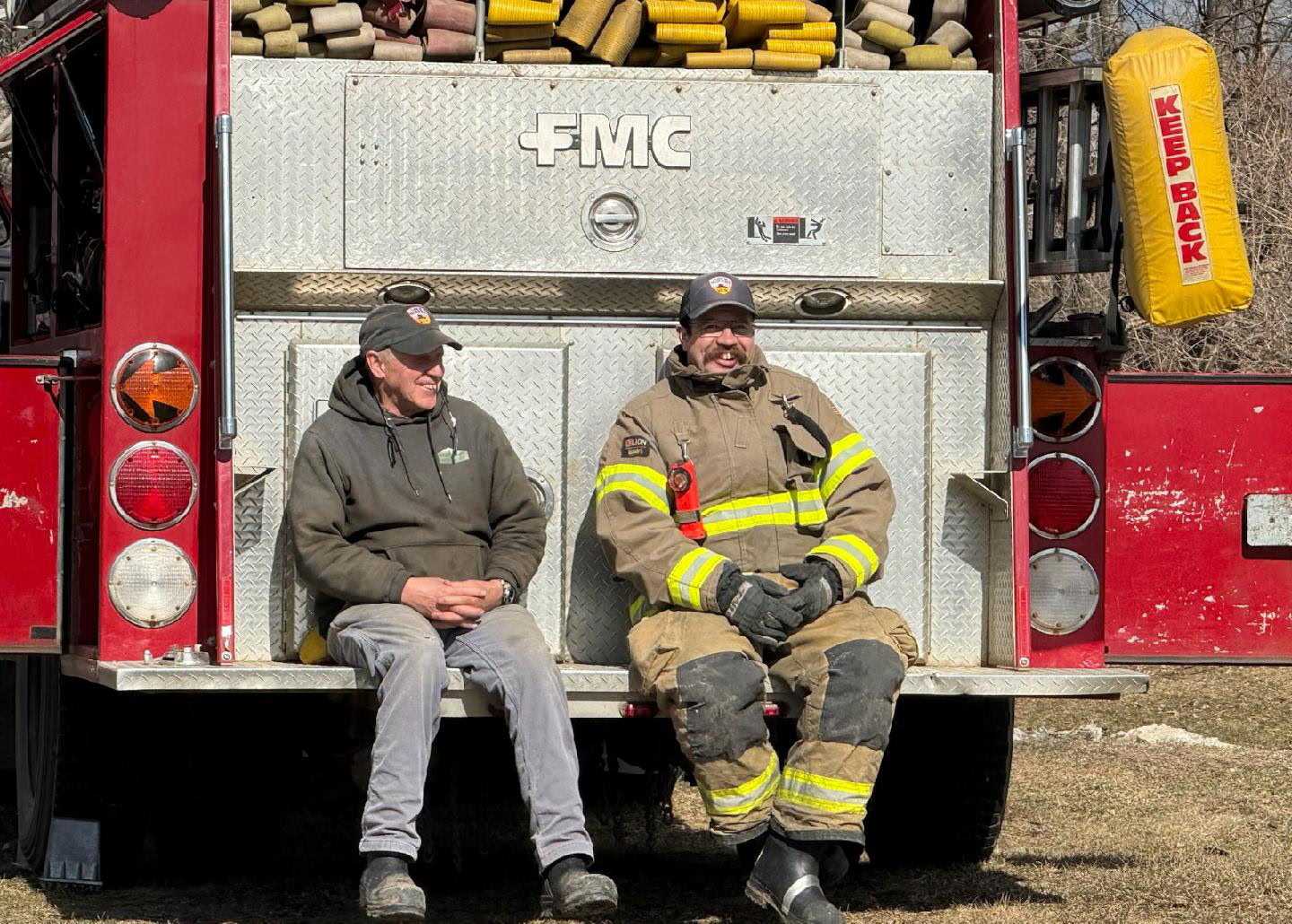 A somber moment: Watch as a firefighter's body is removed from the fire ...