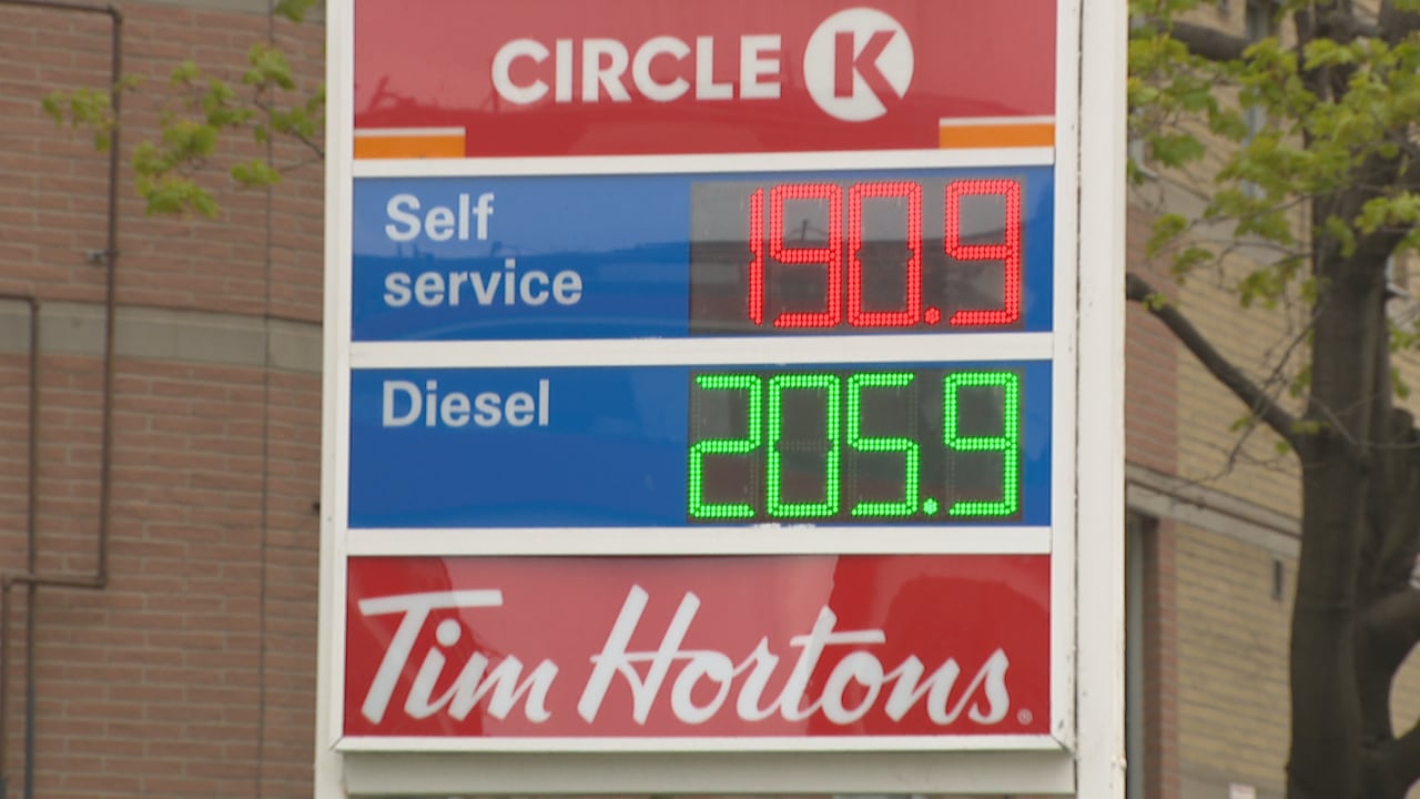 Toronto drivers react to high gas prices on Victoria Day long weekend
