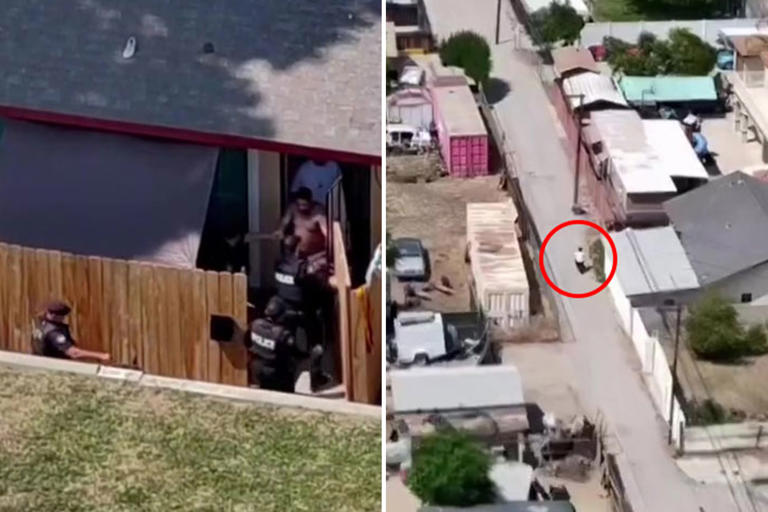 California suspect nabbed after high-speed chase as police deploy ...