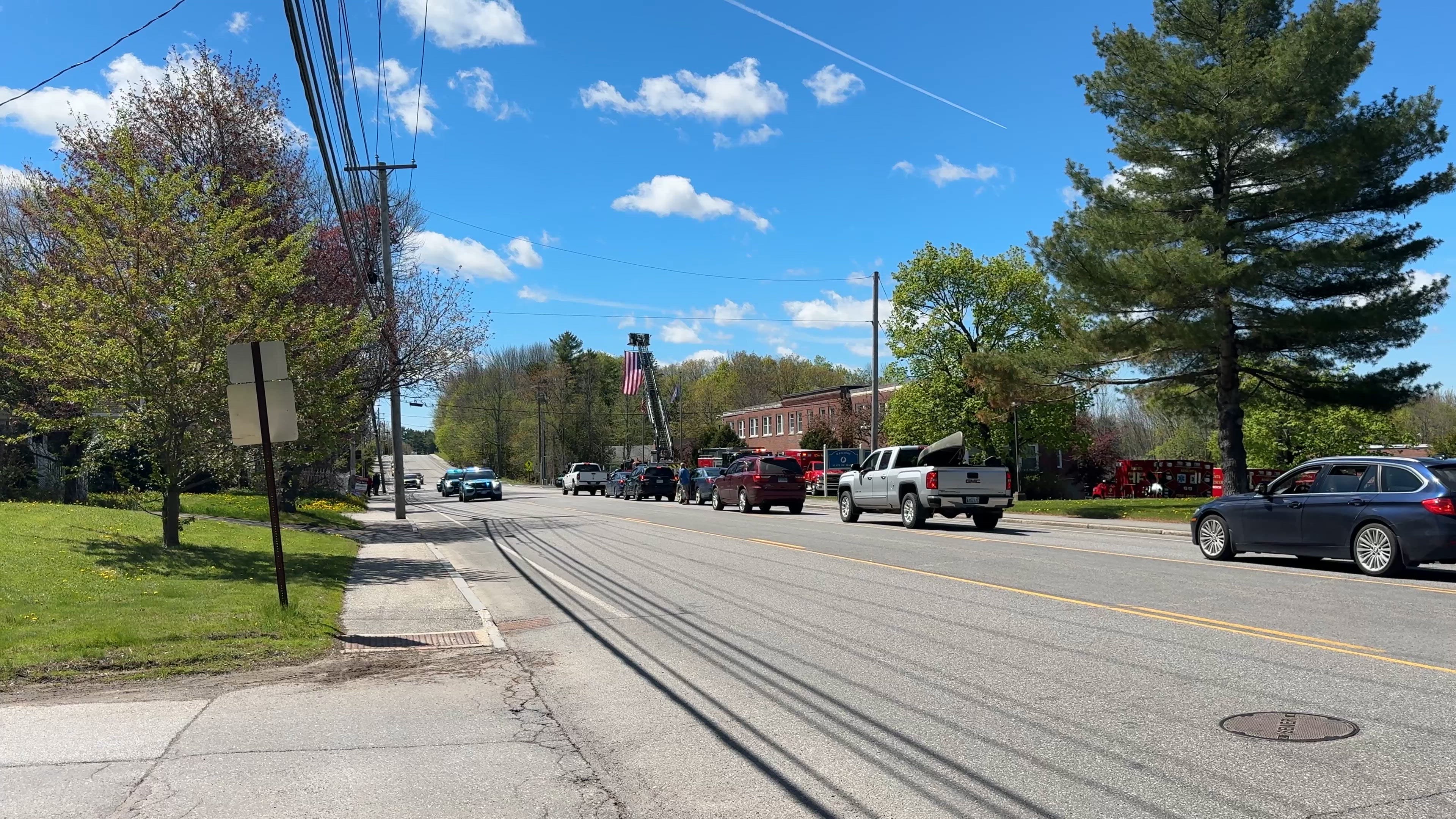 Honorable transfer: Watch the procession for firefighter Andrew Cross ...