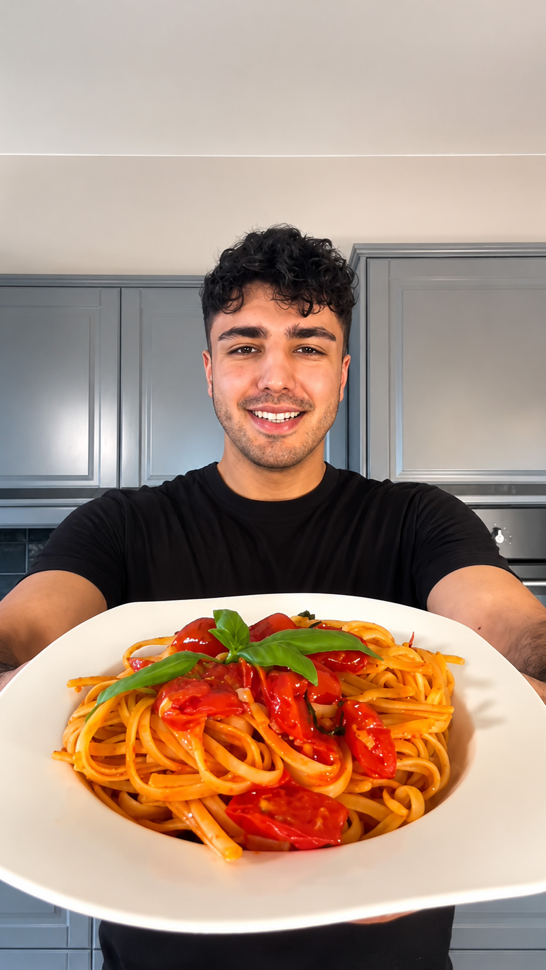 A simple tomato basil pasta for busy days