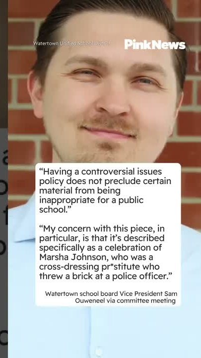 A Wisconsin school board has voted 7-1 to remove an instrumental ...