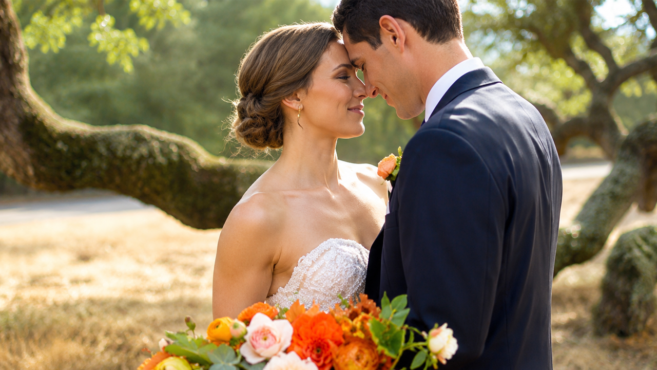 How to plan a vibrant fall wedding at a California ranch