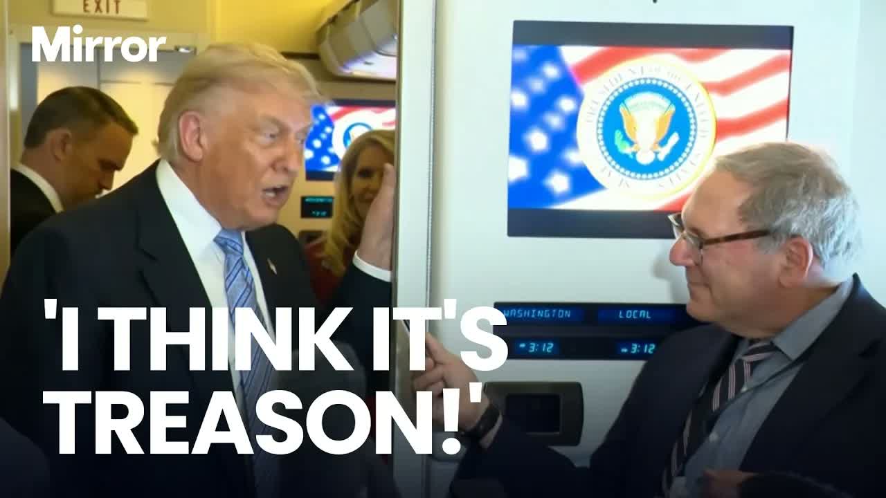 Trump goes off at reporter and BBC after China visit and says Starmer ...