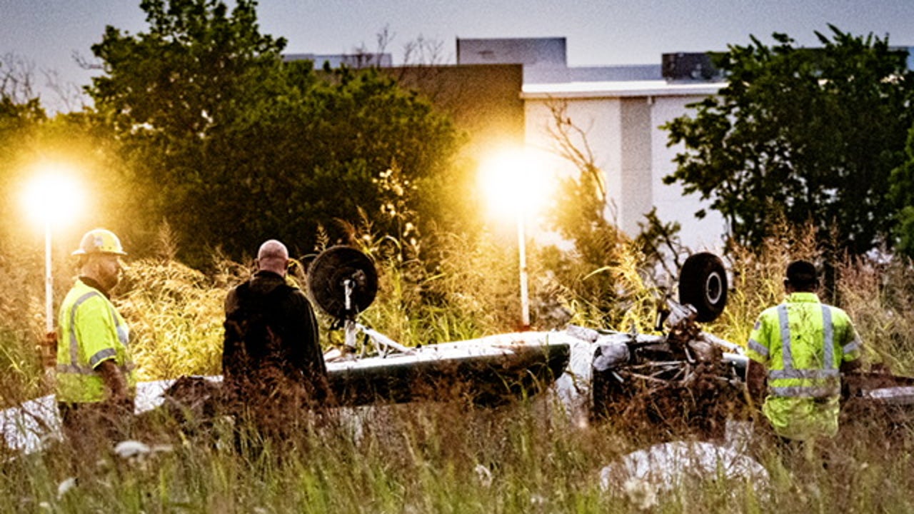 3 Dallas PD officers injured in Forney plane crash; no fatalities