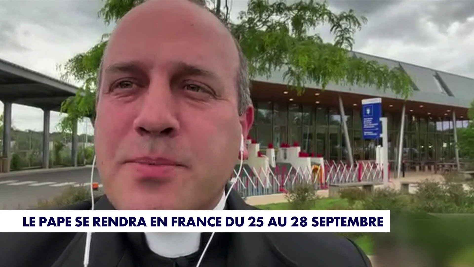L'Abbé Matthieu Raffray : « C'est une joie immense que le Pape vienne ...