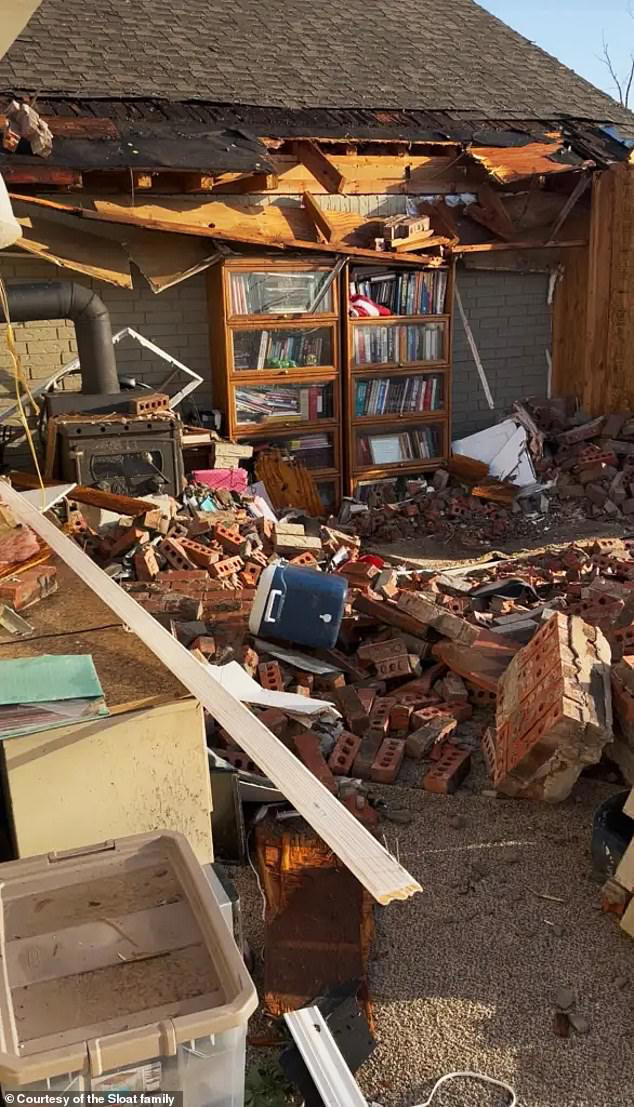 Pet goats saved owners trapped in tornado rubble by stomping and ...