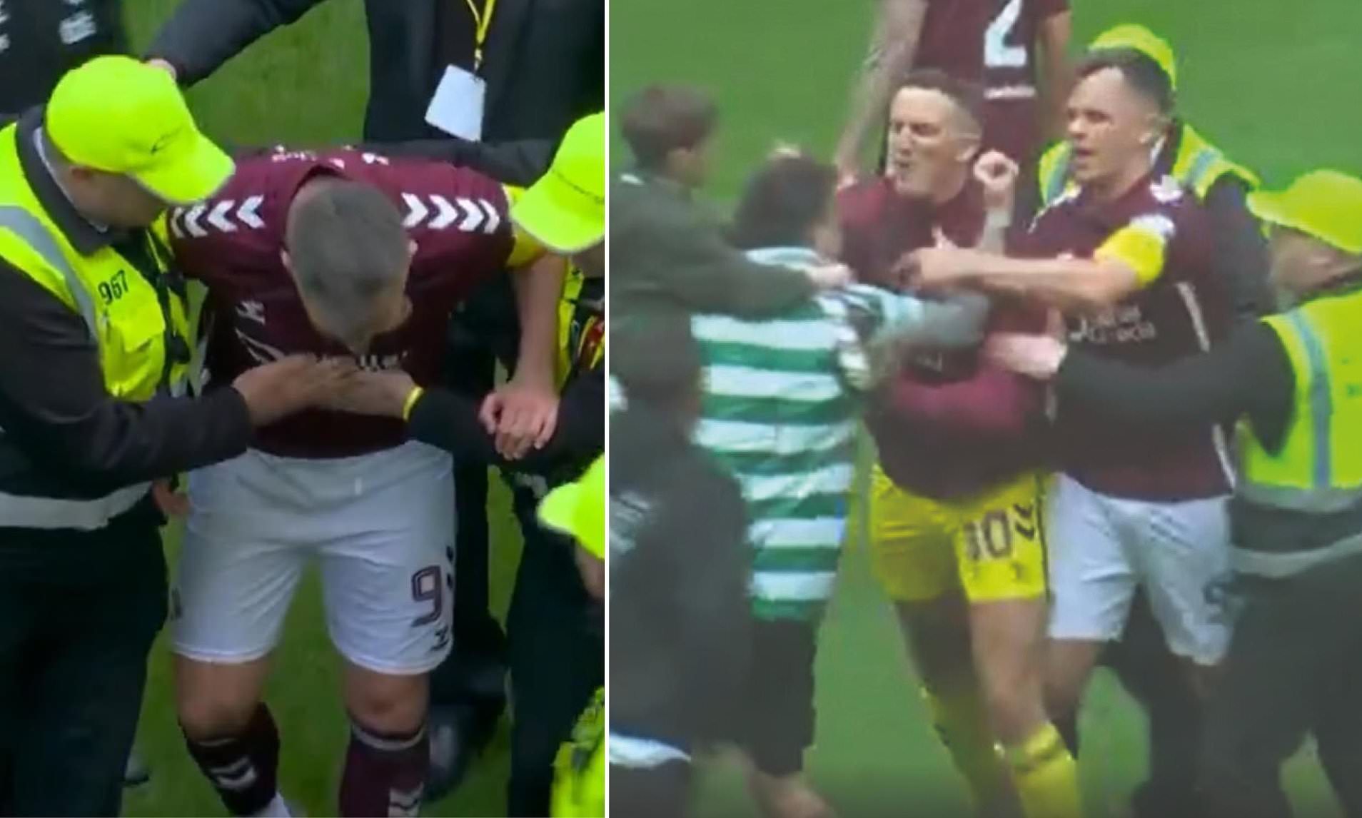 Hearts call for police probe into shameful scenes amid claims Celtic ...