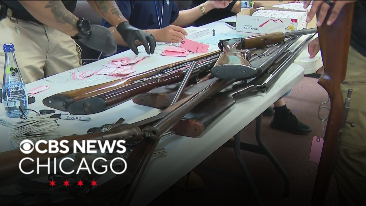 Chicago police held gun turn-in event on South, West sides