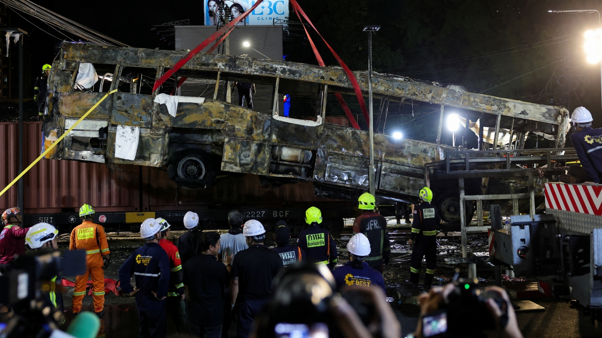 Thailand bus-train collision sparks safety concerns after deadly crash