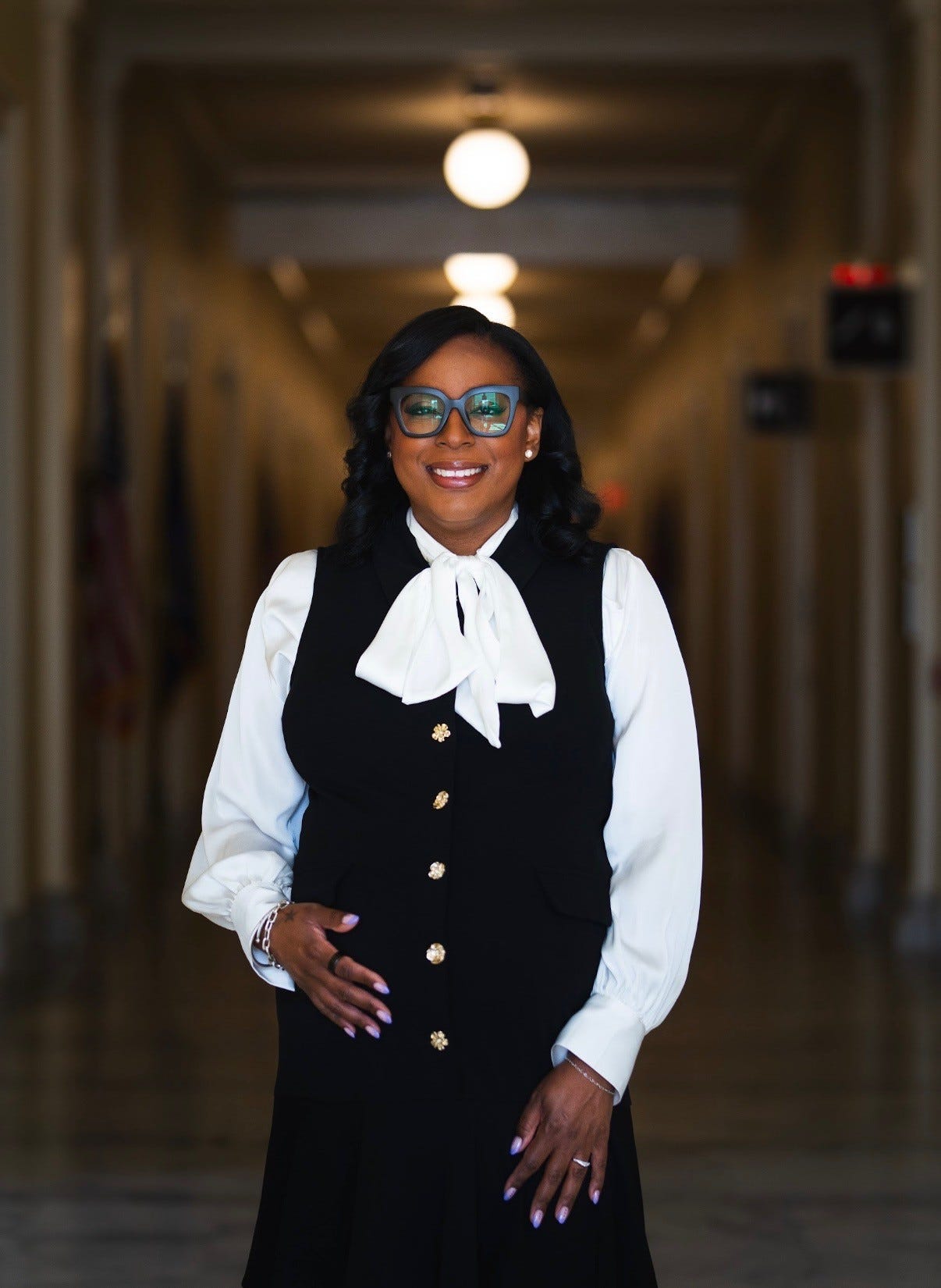 US Rep. LaMonica McIver welcomes baby girl amid federal legal battle