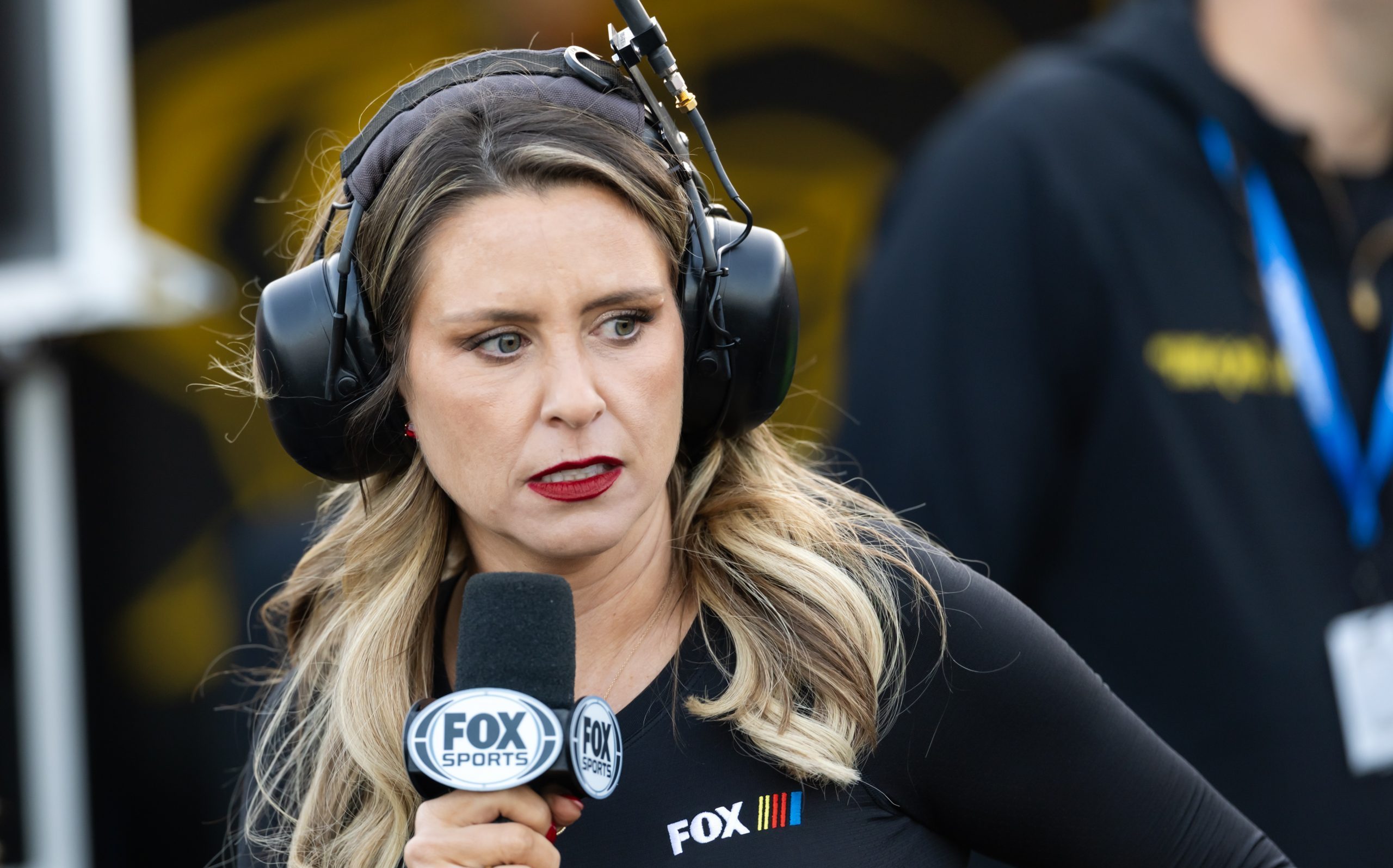Fox reporter saved by NASCAR crew member in terrifying incident