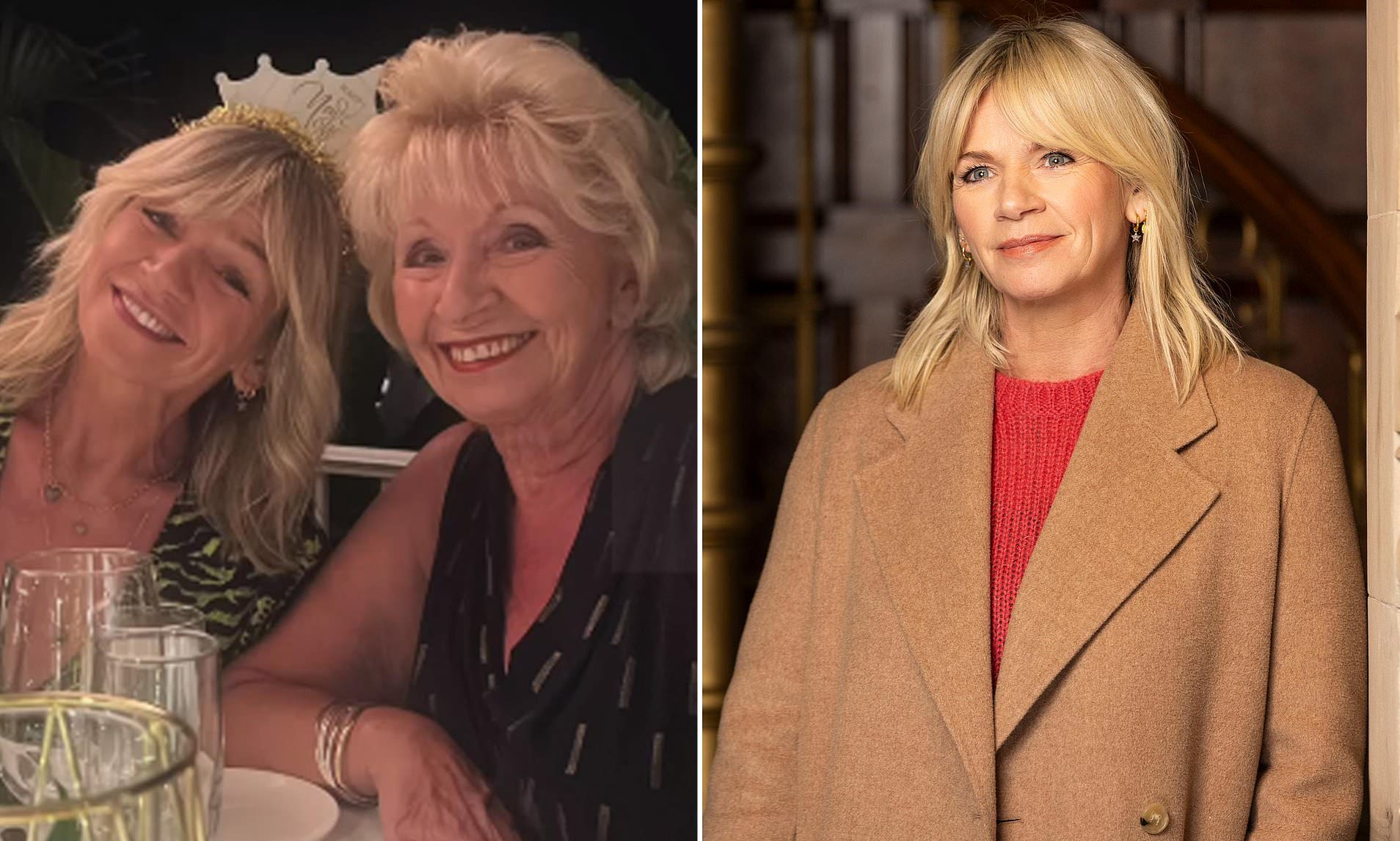 Zoe Ball fights back tears over grandmother sent to a mental hospital for being a serial fantasist