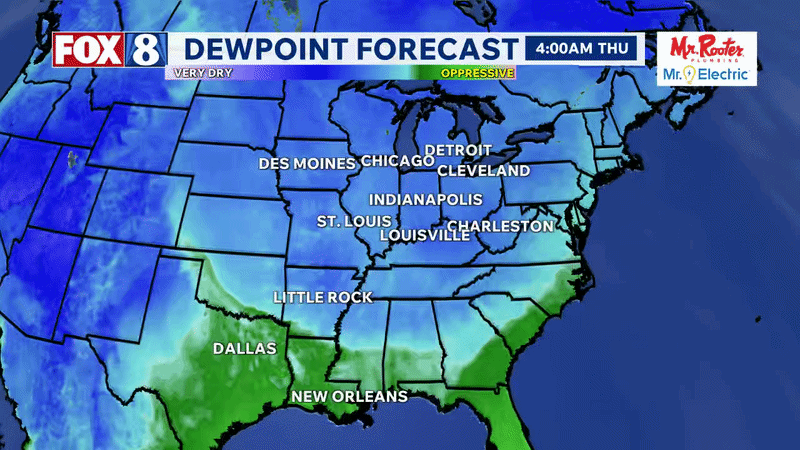 Tracking next round of storms after summer-like temps