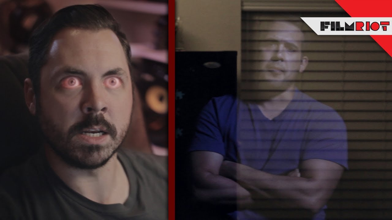 In camera ghost effect!