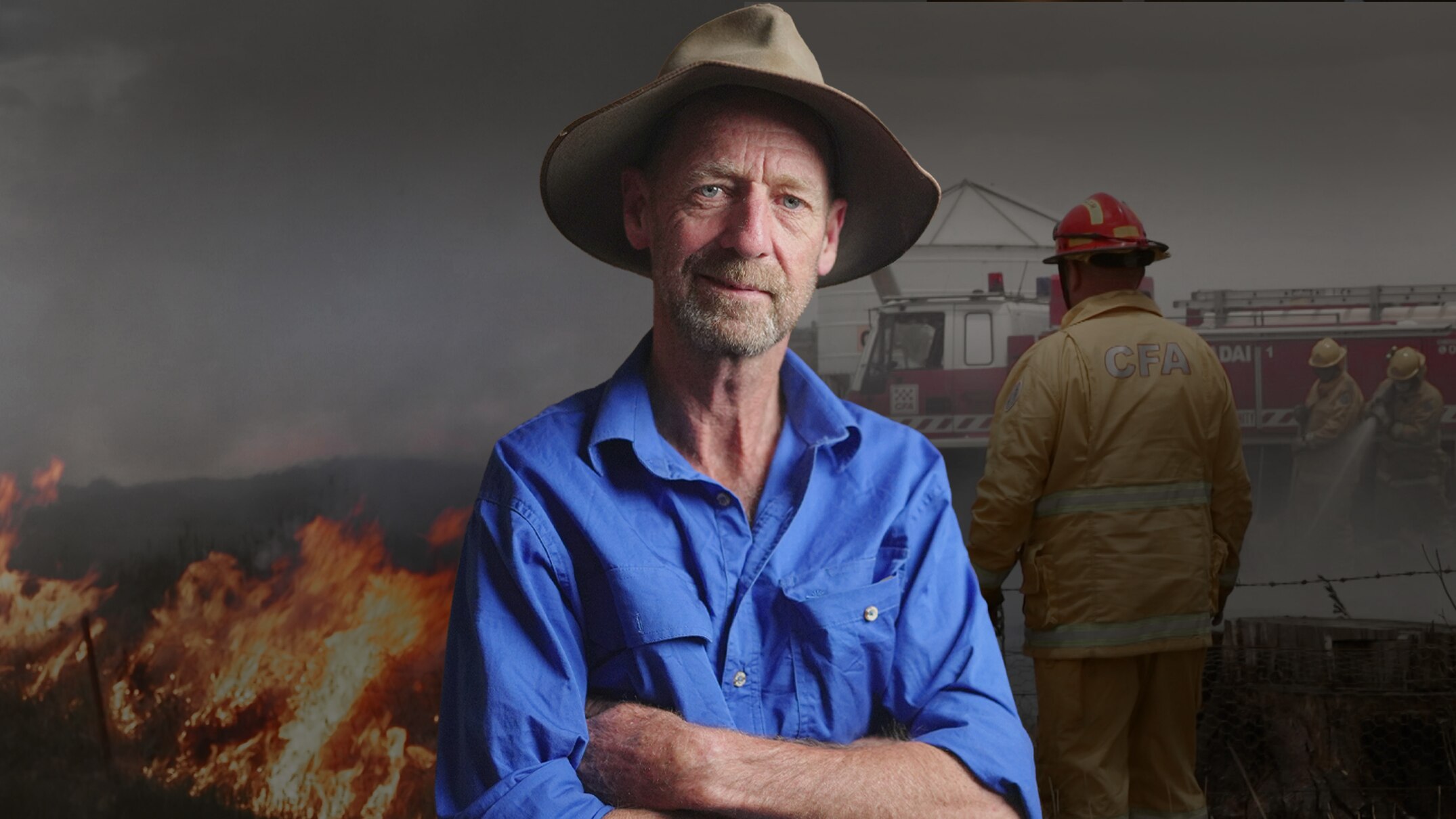'Accidental leader' of CFA levy protest Rob Armstrong reveals scars ...