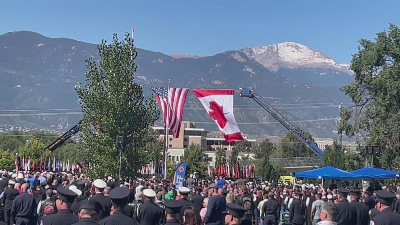 Memorial procession and ceremony to honor fallen Colorado firefighters