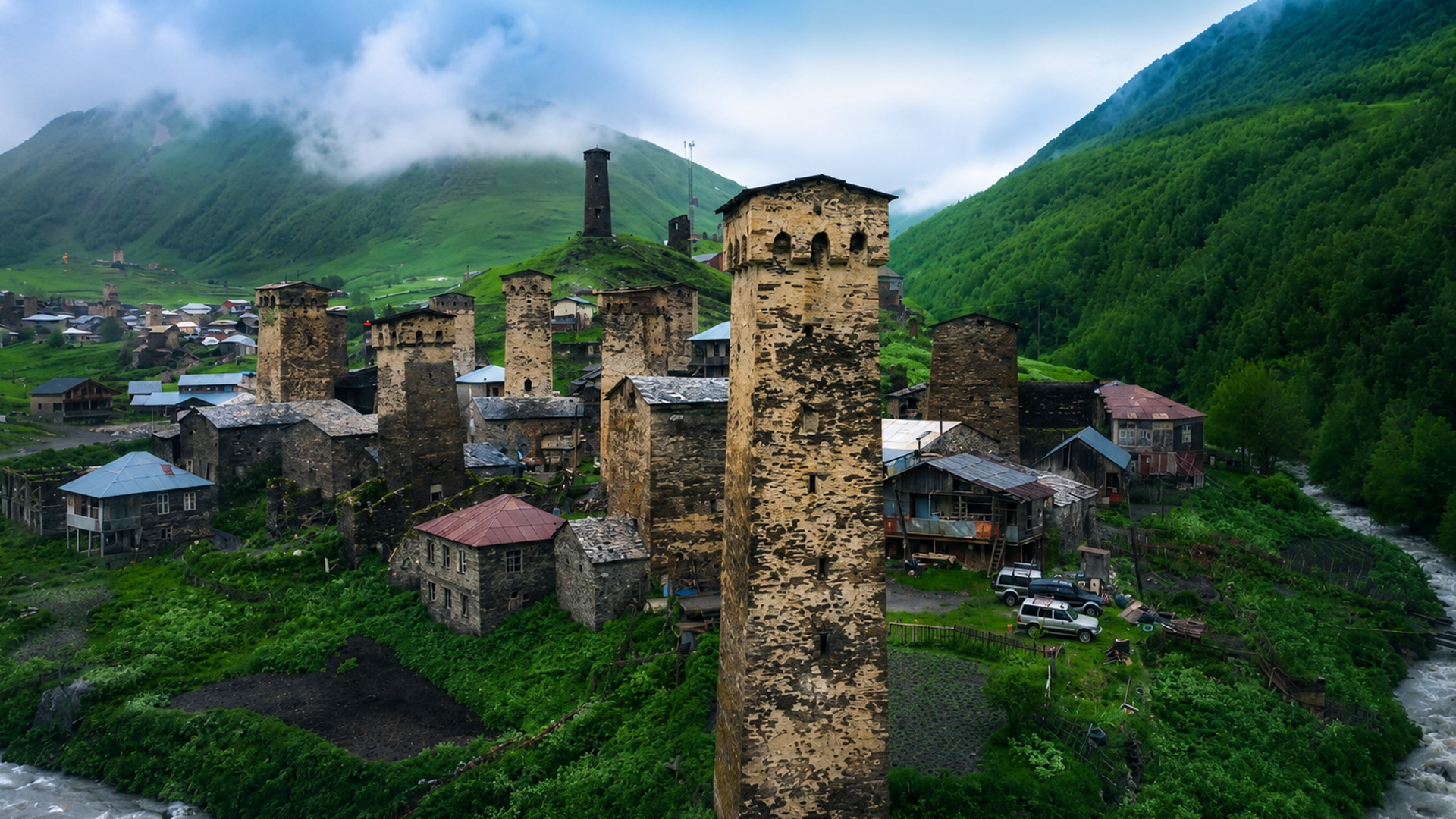 Few travelers ever reach this mountain village