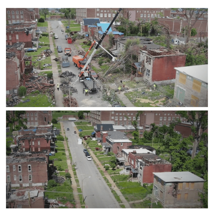 One year later: What do St. Louis tornado-damaged spots look like now?