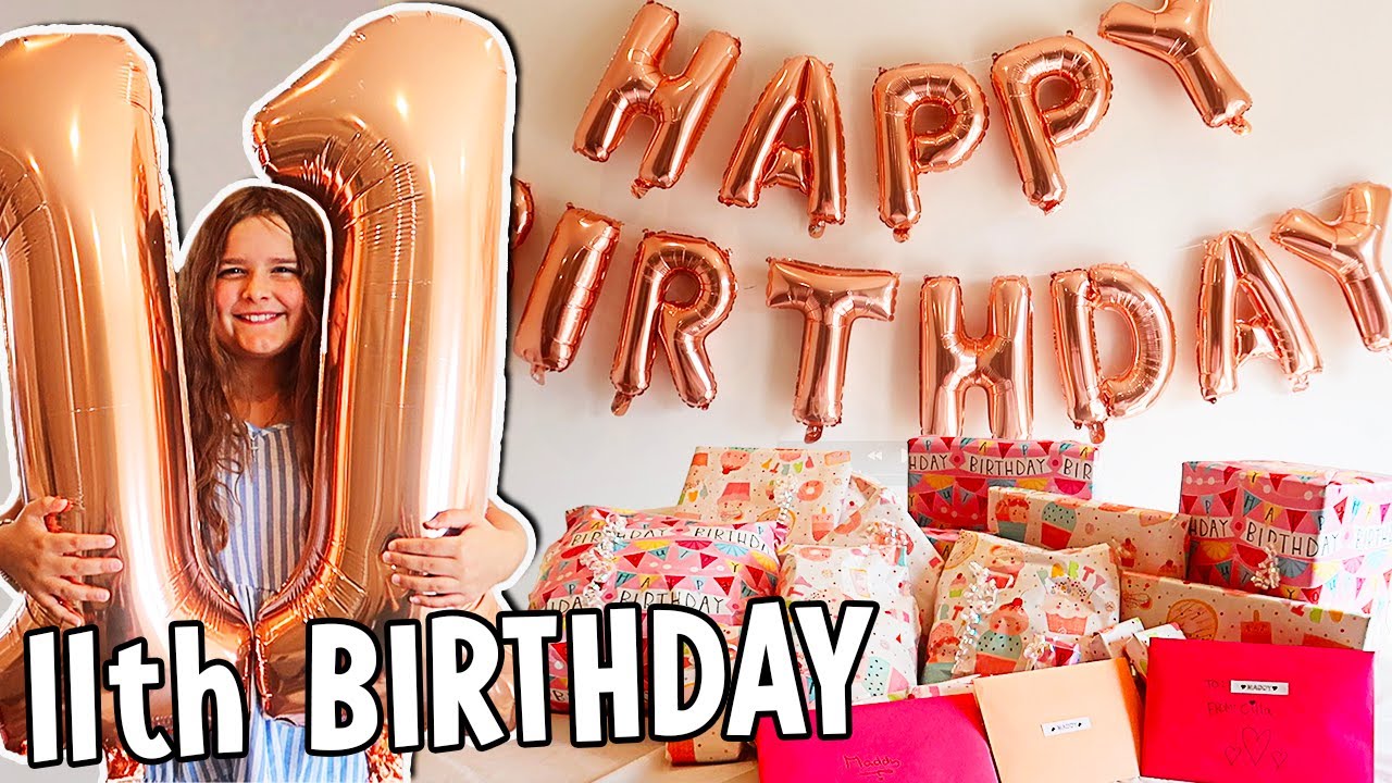 Maddy's 11th birthday! | JKREW