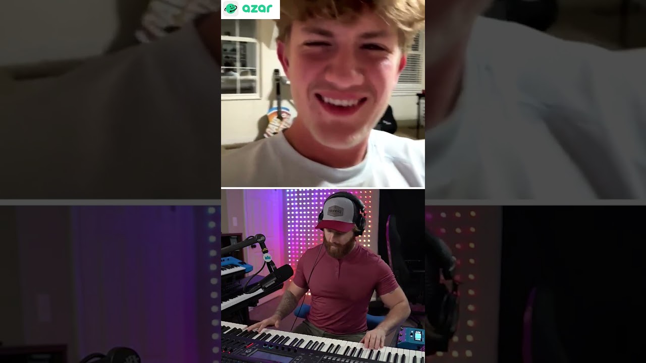 Pro pianist surprises guy with SharkBoy & LavaGirl