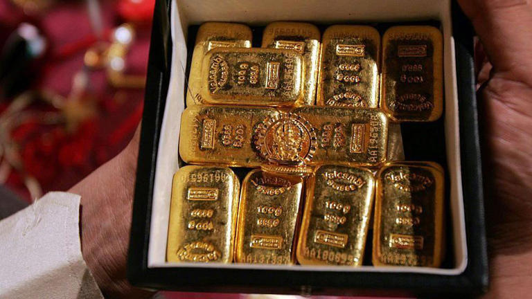 O ouro é um investimento popular entre os indianos ricos