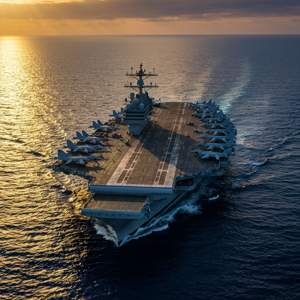 US Navy carrier Ford concludes longest deployment: Future ready
