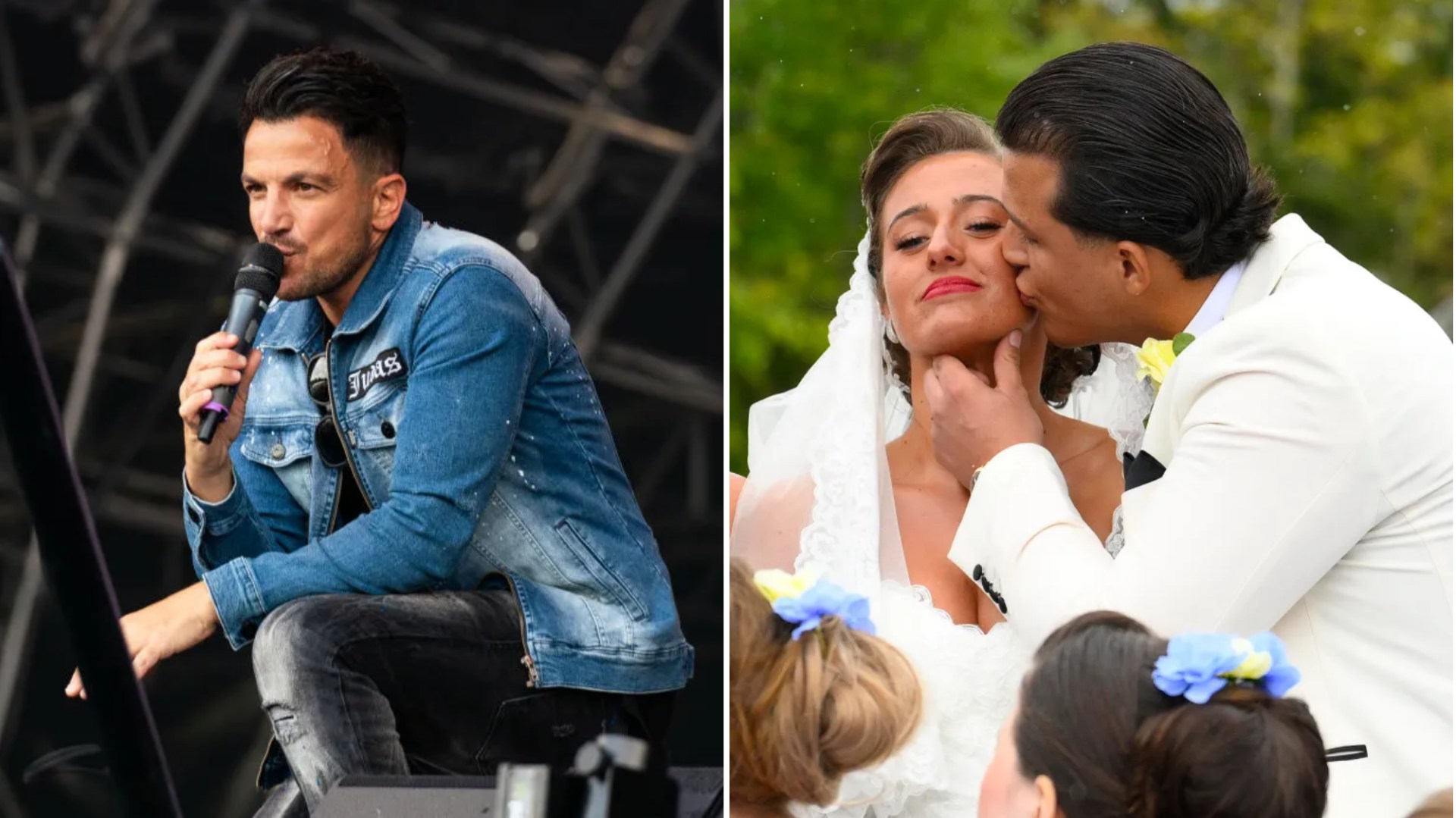 Peter Andre secretly flown in to perform at Venezuela Fury's star-studded wedding to Noah Price