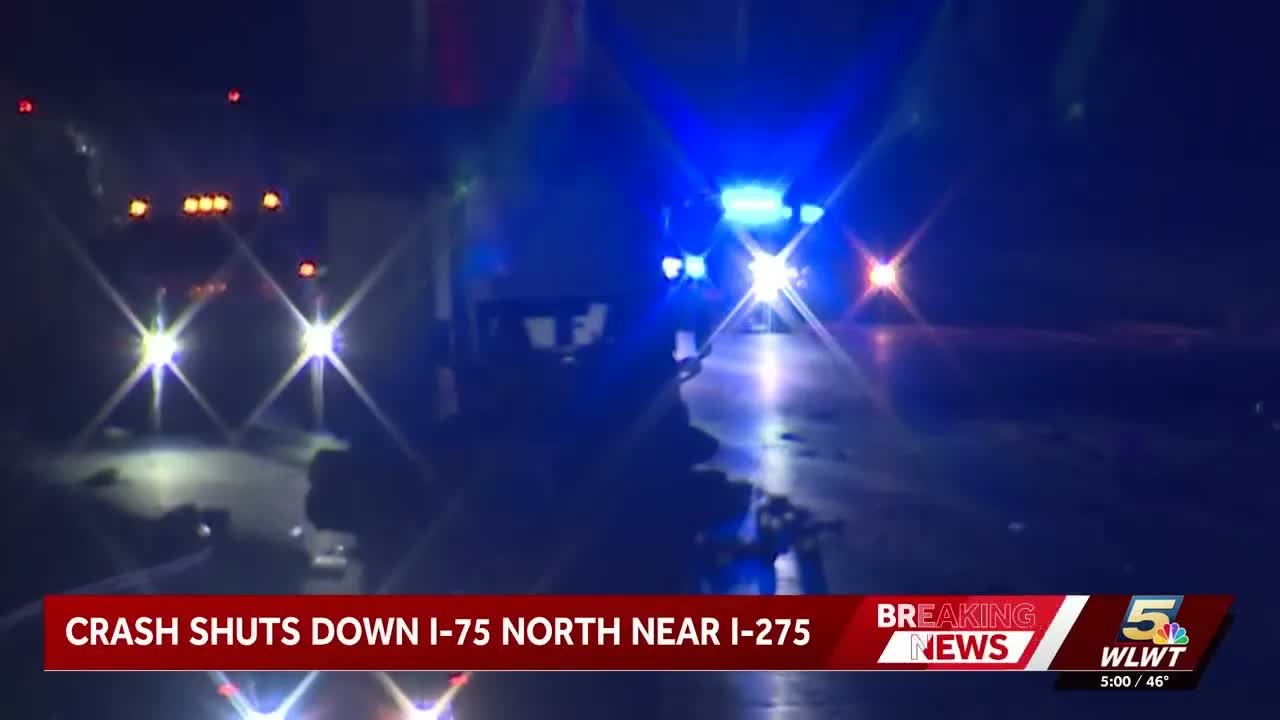 Serious crash closes all northbound lanes on I-75 near West Chester
