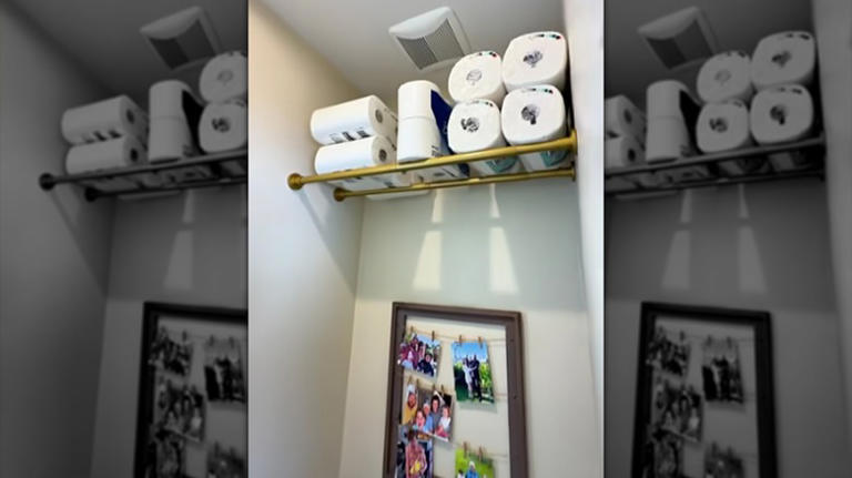 The home decor staple that turns curtain rods into extra storage for ...