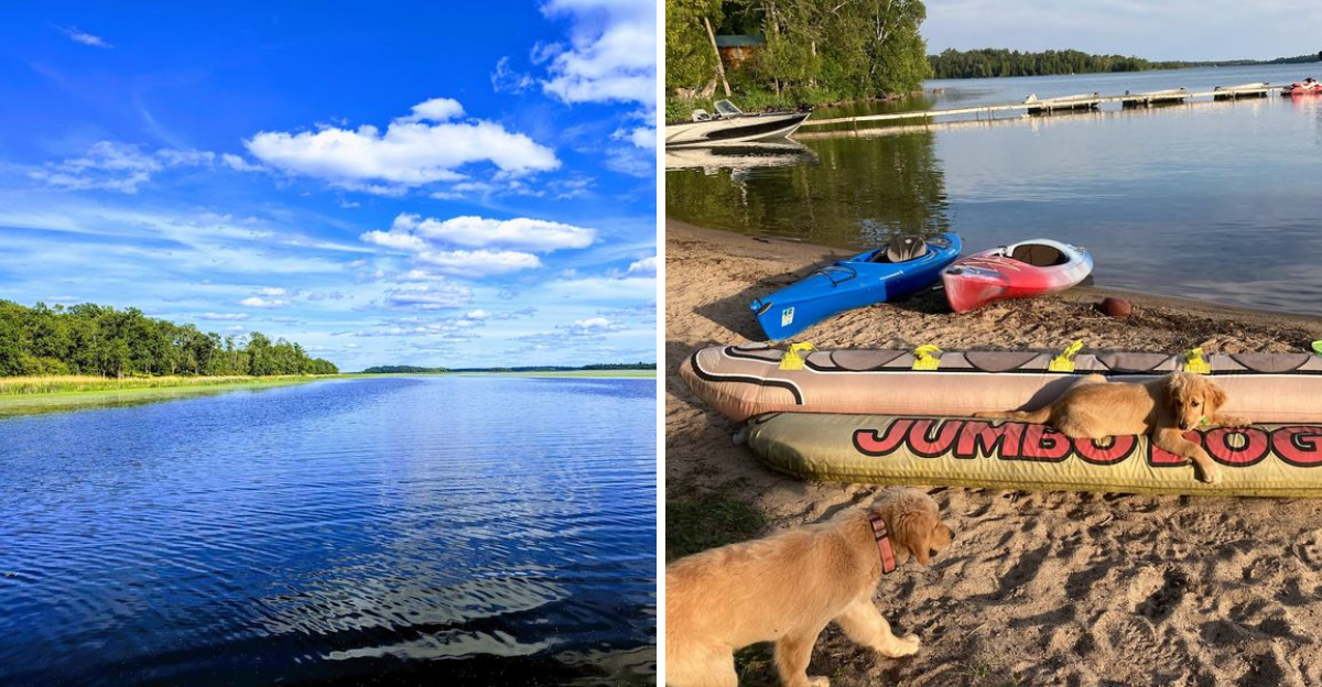 This Minnesota lake is called the little Bahamas of the north for its ...