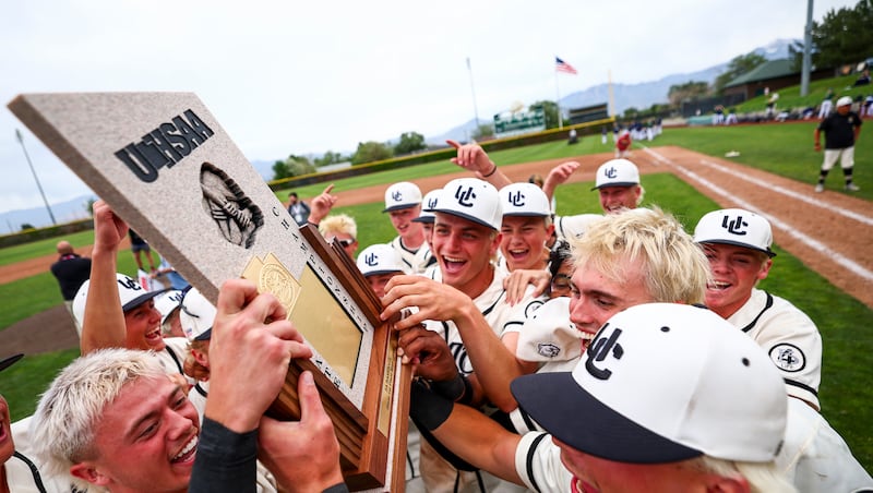High school baseball: Late offensive explosion seals the 3A state title ...