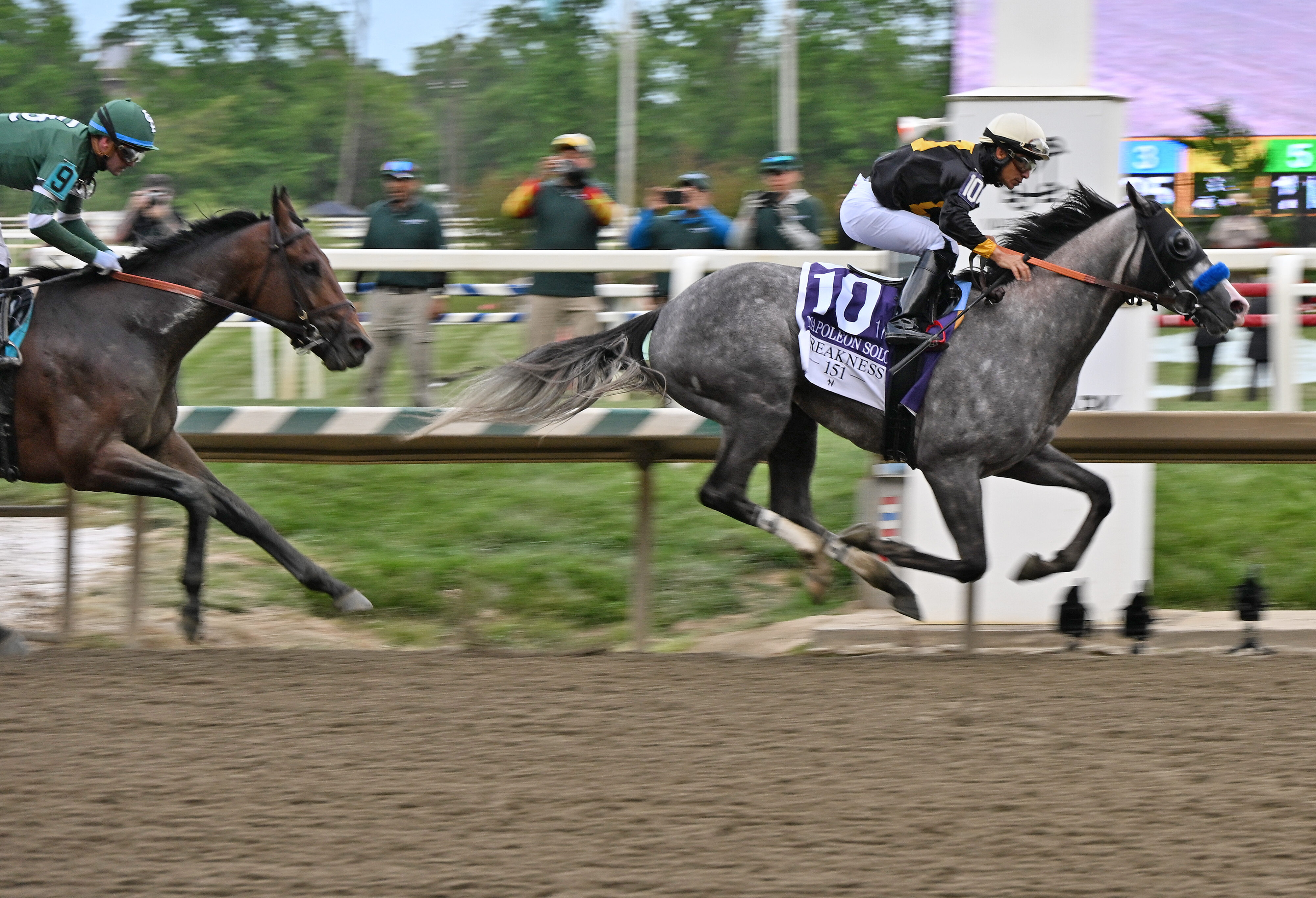 Preakness 2026: Napoleon Solo wins unprecedented race at Laurel Park