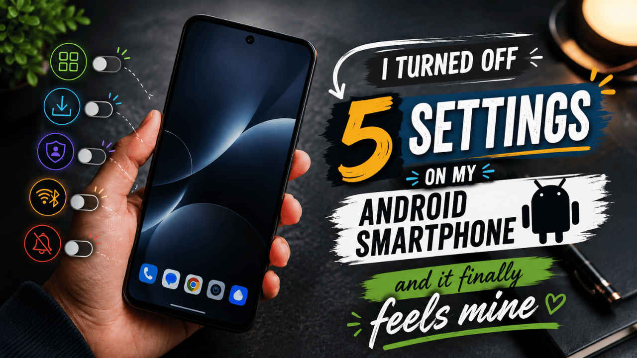I turned off 5 settings on my Android smartphone and it finally feels mine