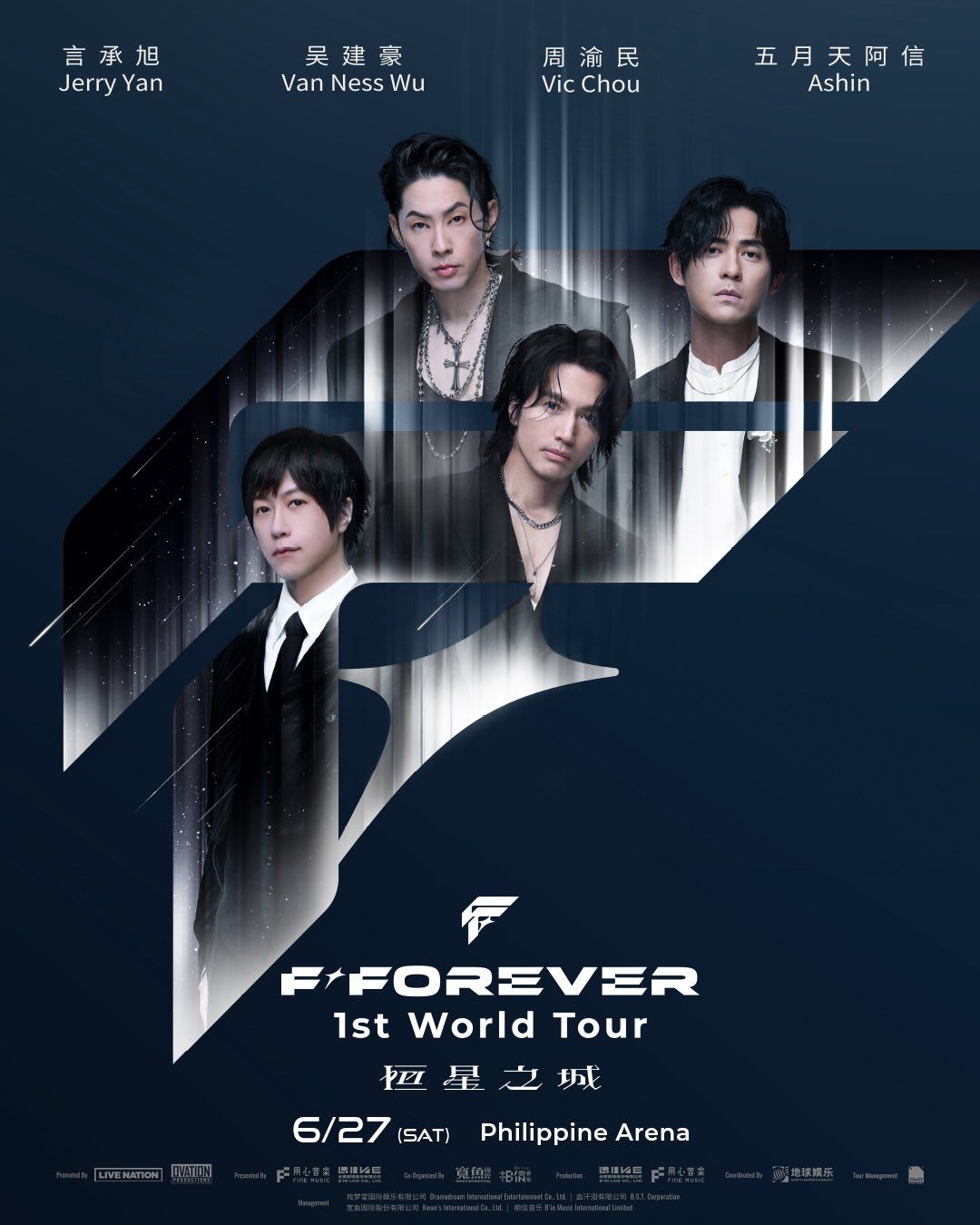 F4 members, Mayday's Ashin to perform at PH Arena on June 27