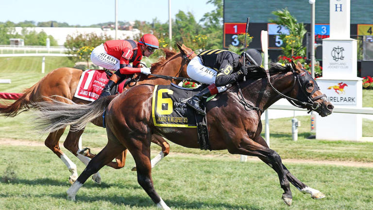 'This was huge': Turf star uncoils strong closing kick in James W Murphy