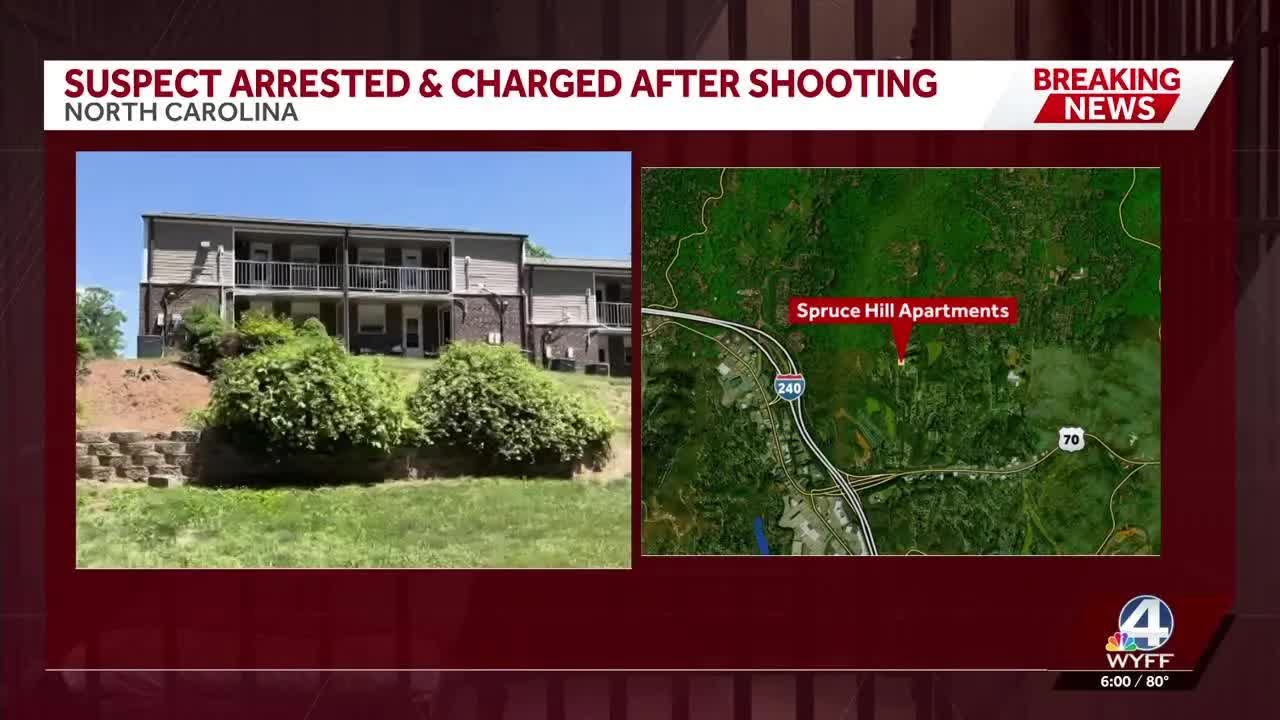 Man charged in Asheville apartment shooting that injured two