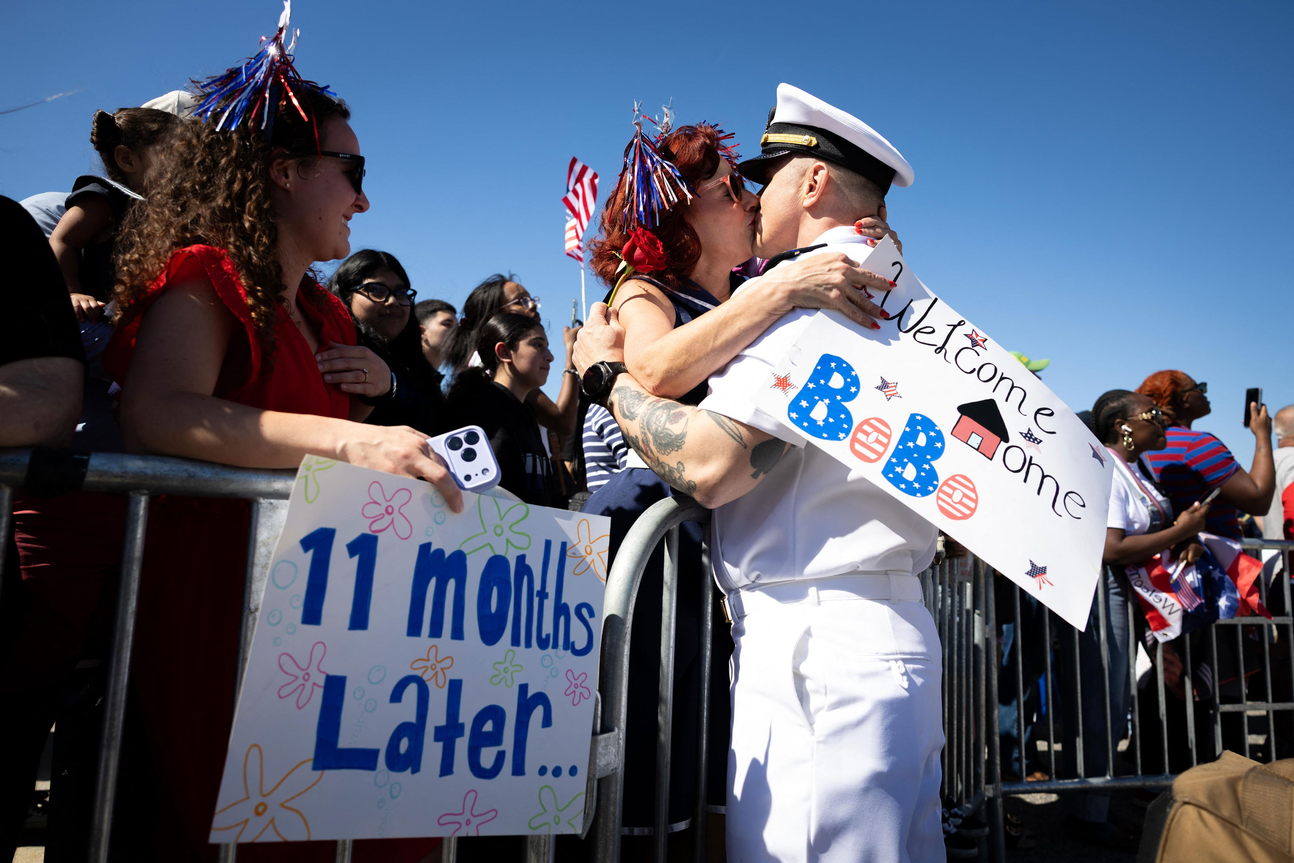USS Gerald R Ford completes record 326-day deployment