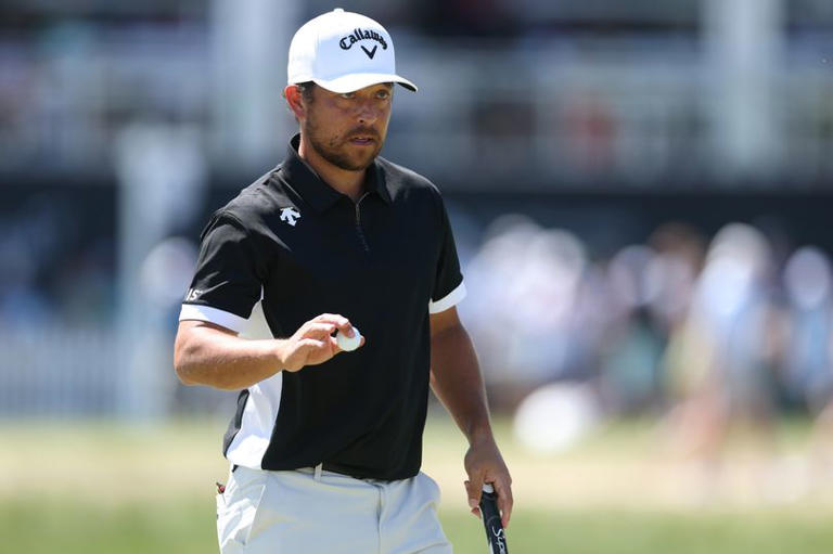 Xander Schauffele tells Amanda Balionis 'it's only funny if you can ...