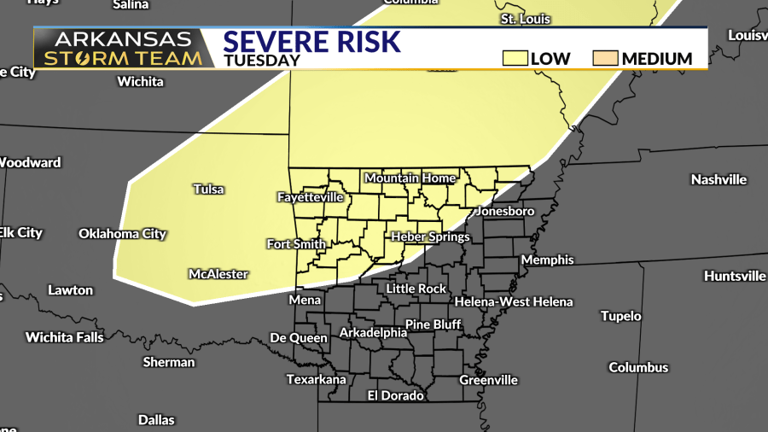 Arkansas Storm Team forecast: Rain chances (and storm chances) on the rise