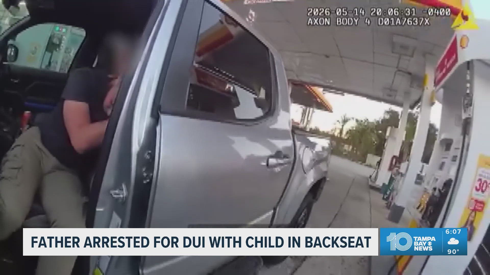 Father arrested for DUI with 5-year-old child in car: HCSO