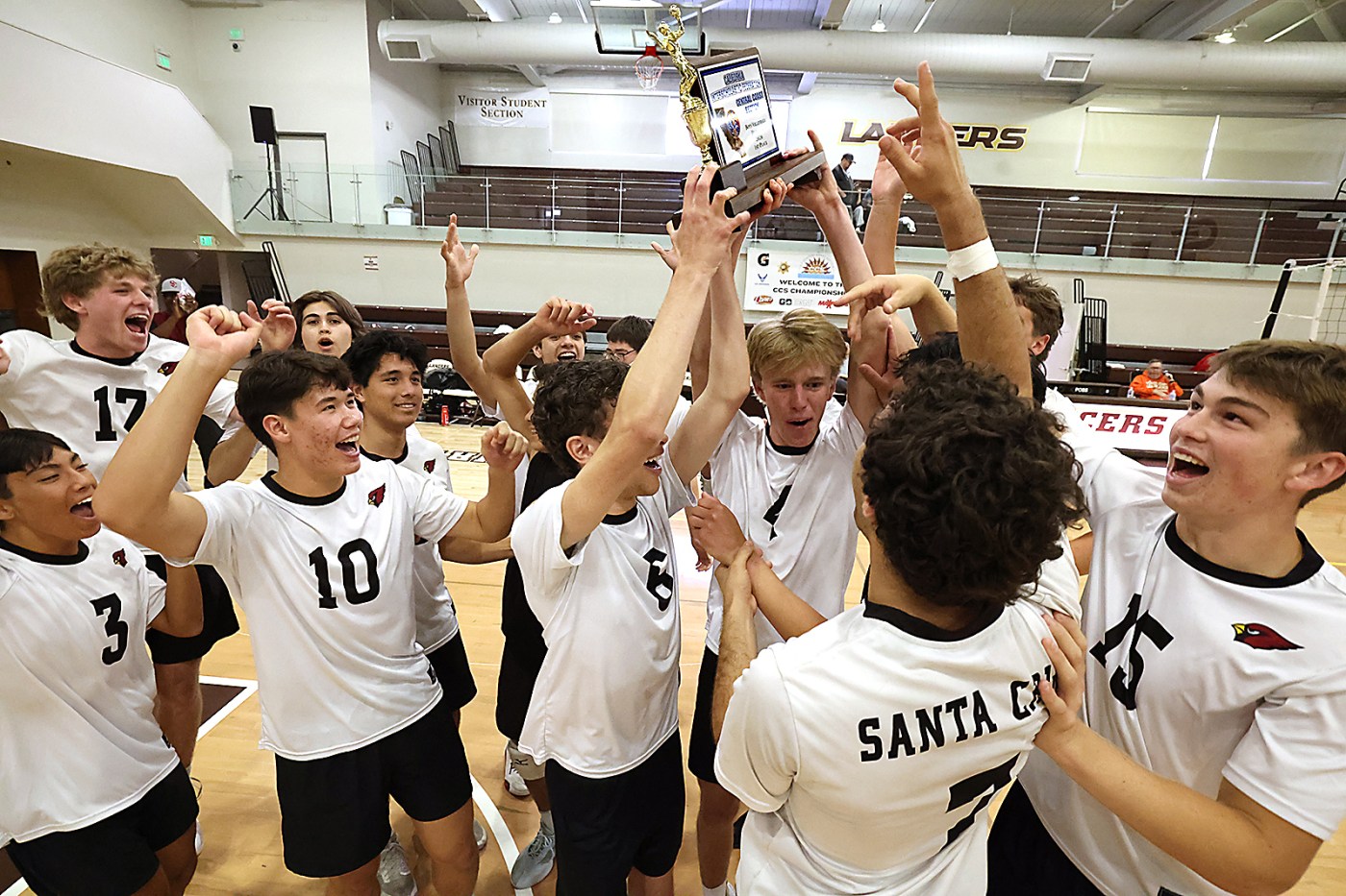 Cardinals earn sweep for historic first title | CCS boys volleyball