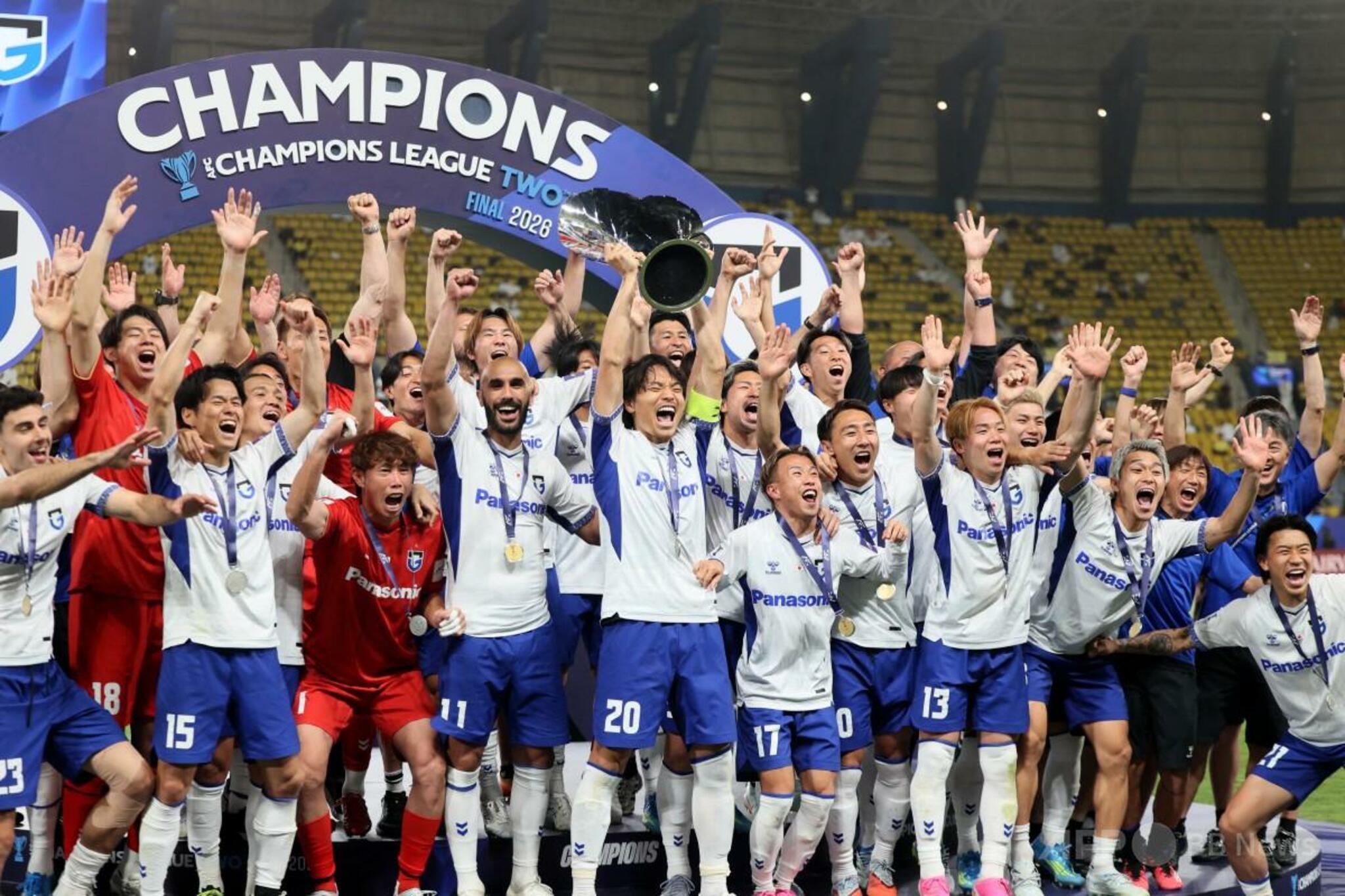ガンバ大阪がACL2制覇!C・ロナウド擁するアル・ナスルを撃破