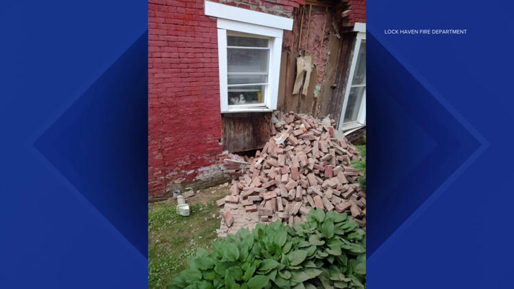 Partial building collapse in Lock Haven displaces two tenants ...