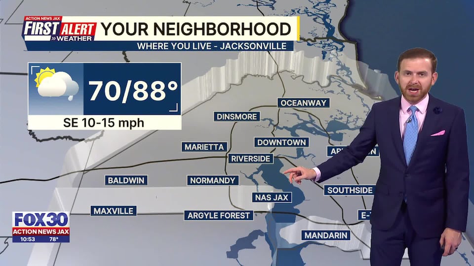 First alert forecast: Saturday, May 16 - Late evening