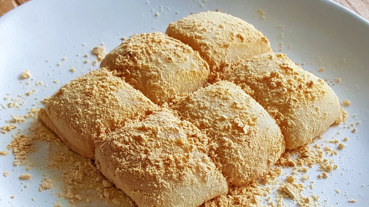 Easy microwave injeolmi: Chewy Korean rice cake in minutes!