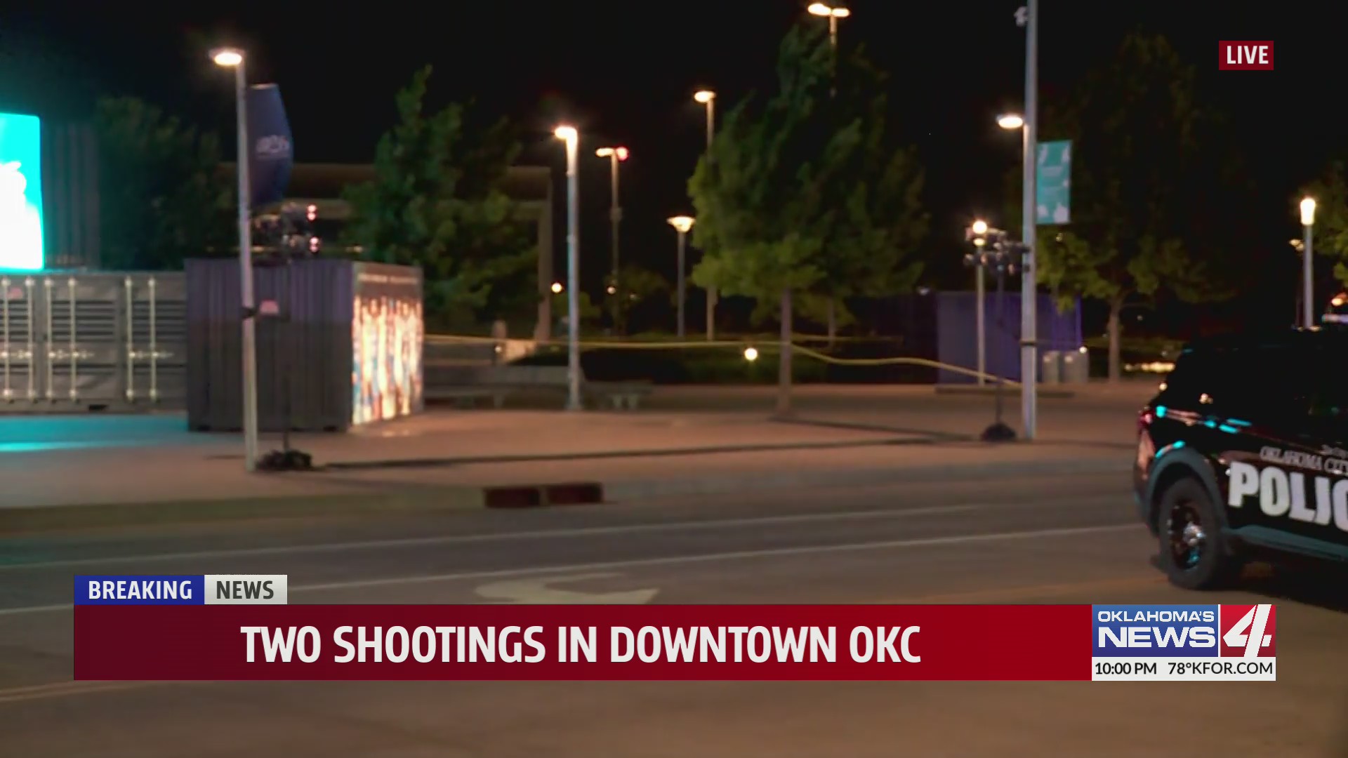 Two shootings in downtown OKC