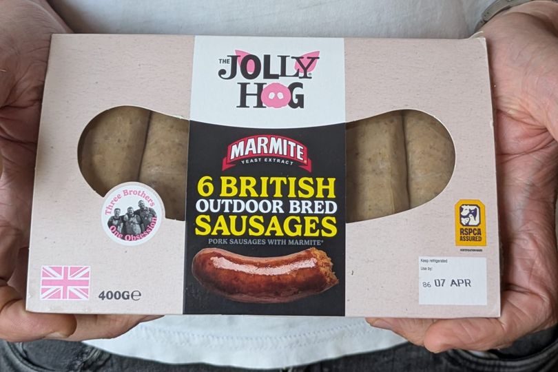 'I tried The Jolly Hog's new Marmite sausages - and I found a convert'